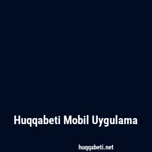 Huqqabeti Mobil Uygulama